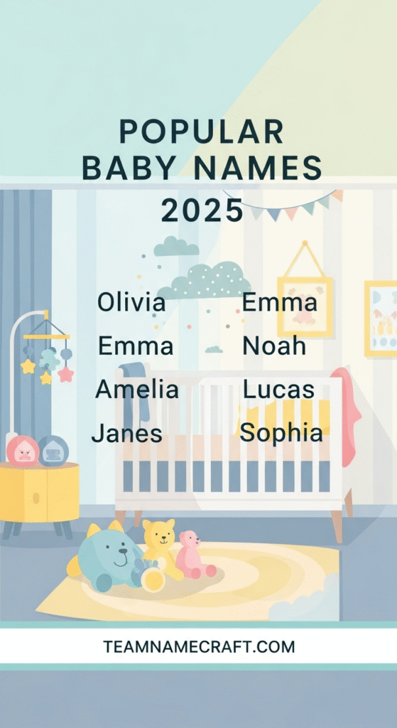 Popular Baby Names 2025