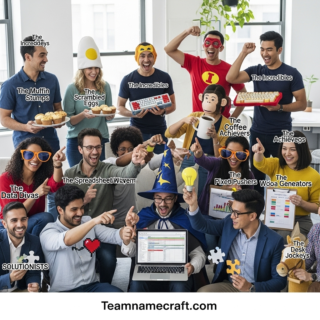 Funny Team Names For Work