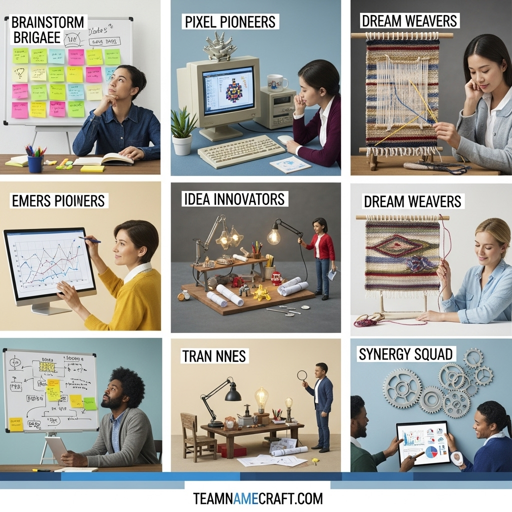creative team names for projects