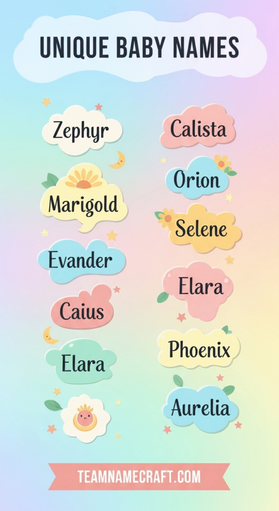 Unique Baby Names