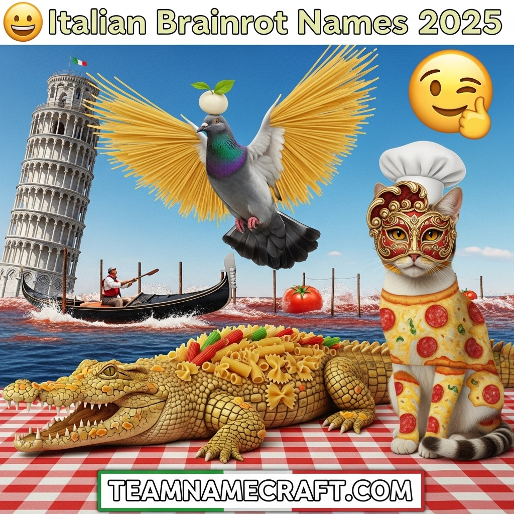 Italian Brainrot Animal Names