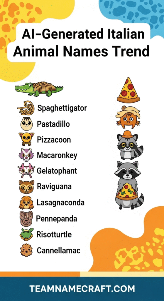 AI-Generated Italian Animal Names Trend
