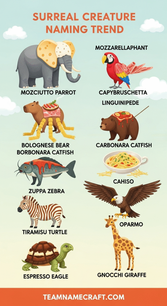 Surreal Creature Naming Trend