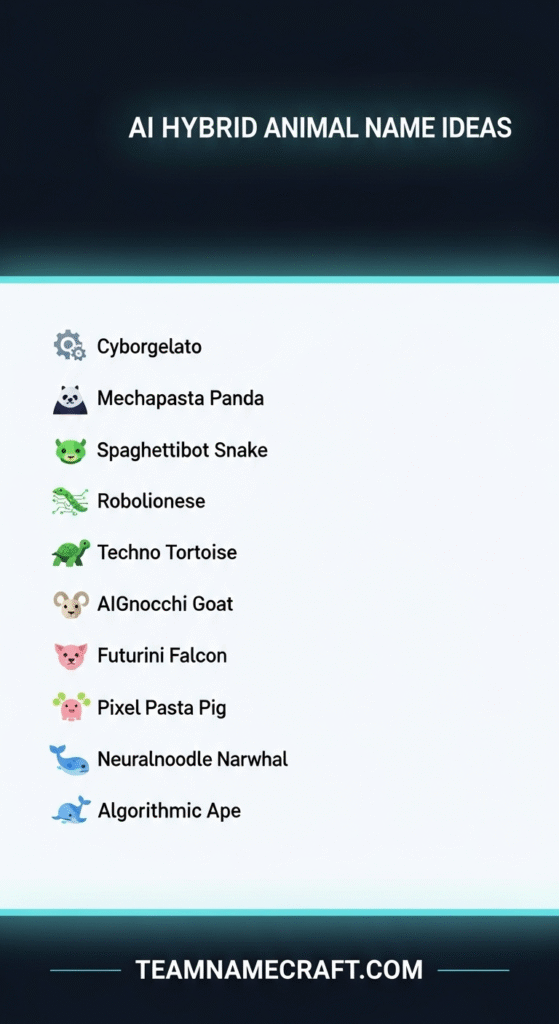 AI Hybrid Animal Name Ideas