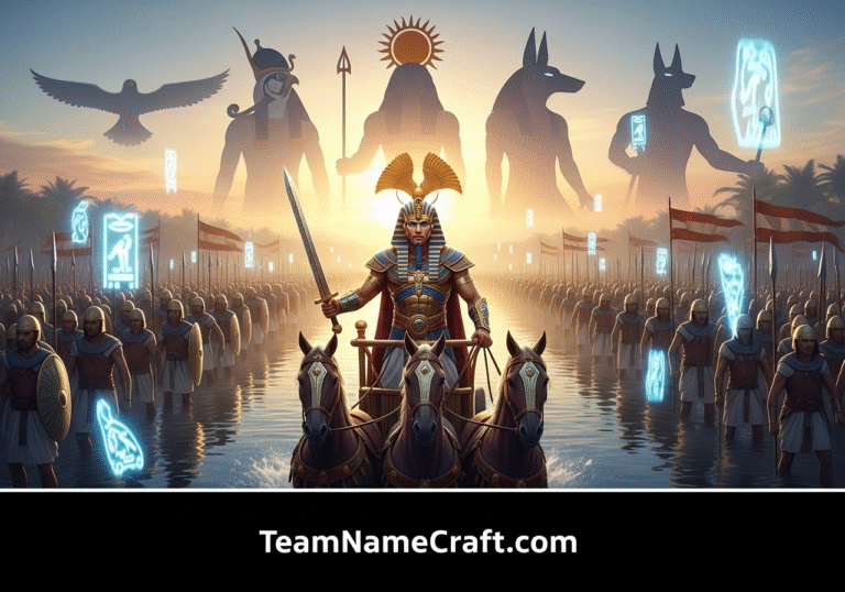 Egyptian Mythology Team Names
