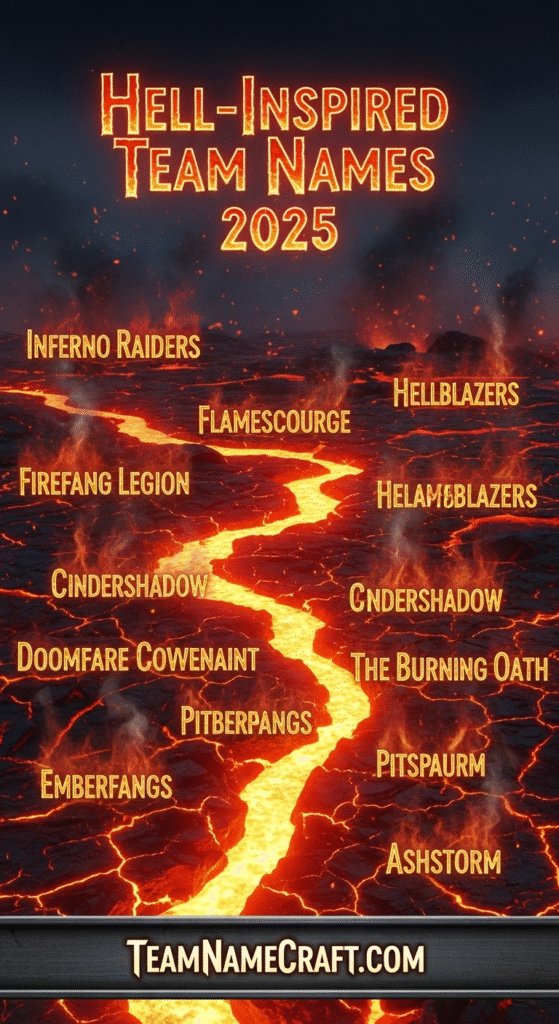 Hell-Inspired Team Names