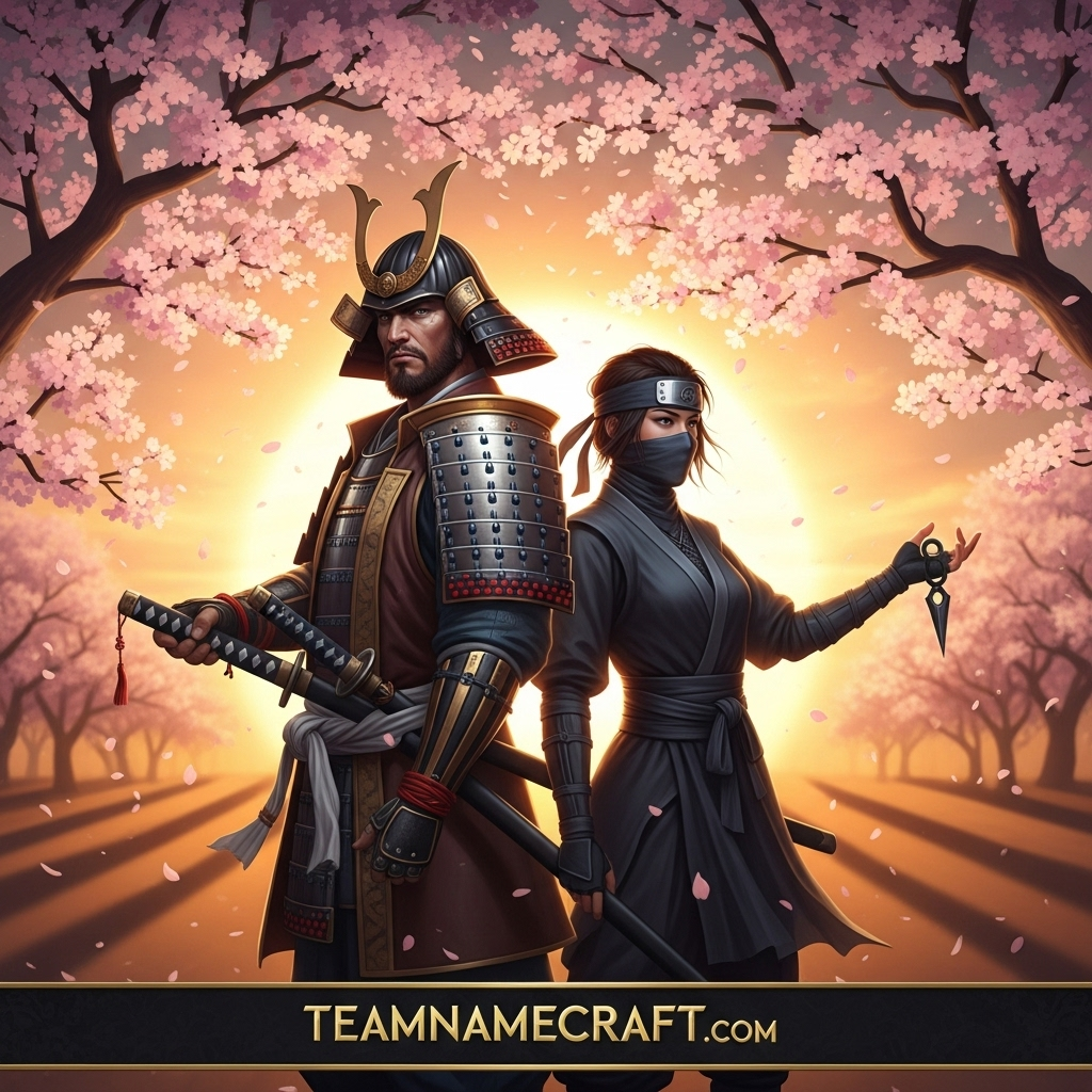 samurai team names