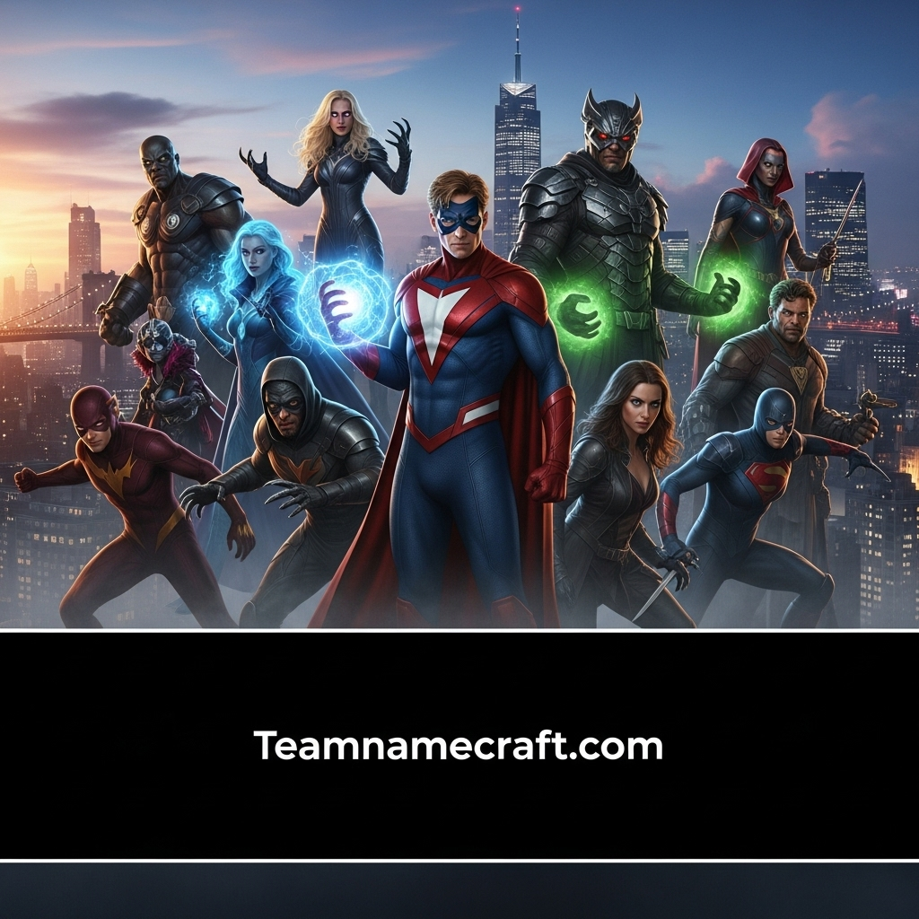 superhero team names