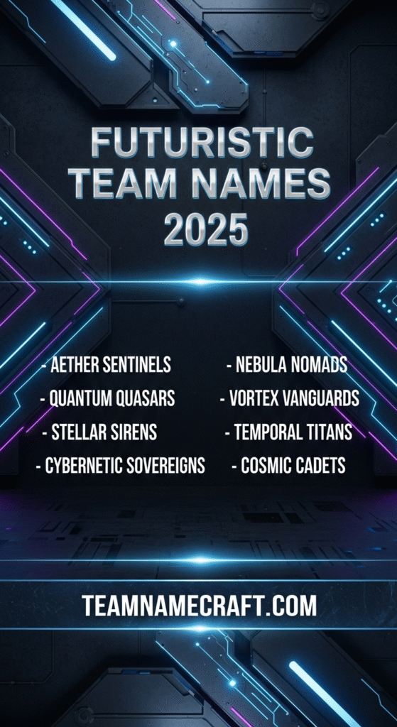 Futuristic Team Names