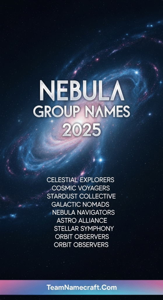 Nebula Group Names