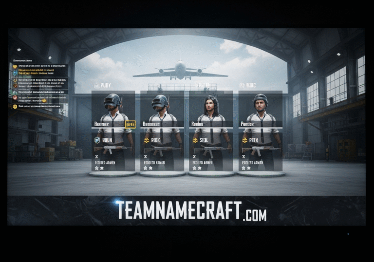 pubg team names