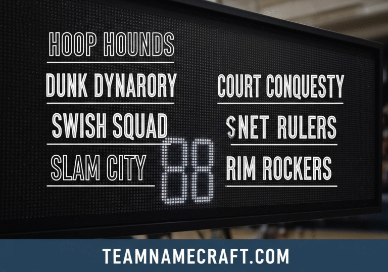 basketball team names
