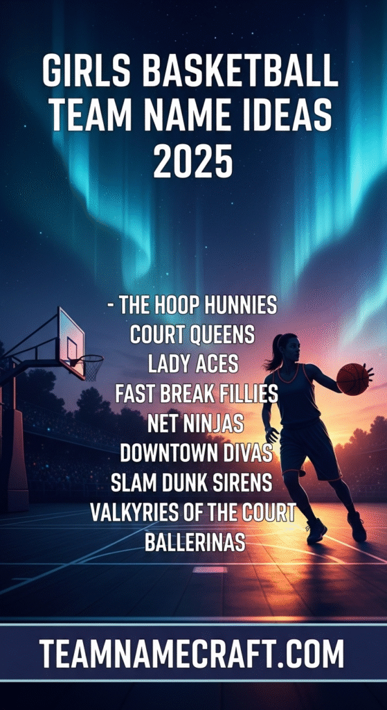 Girls Basketball Team Name Ideas