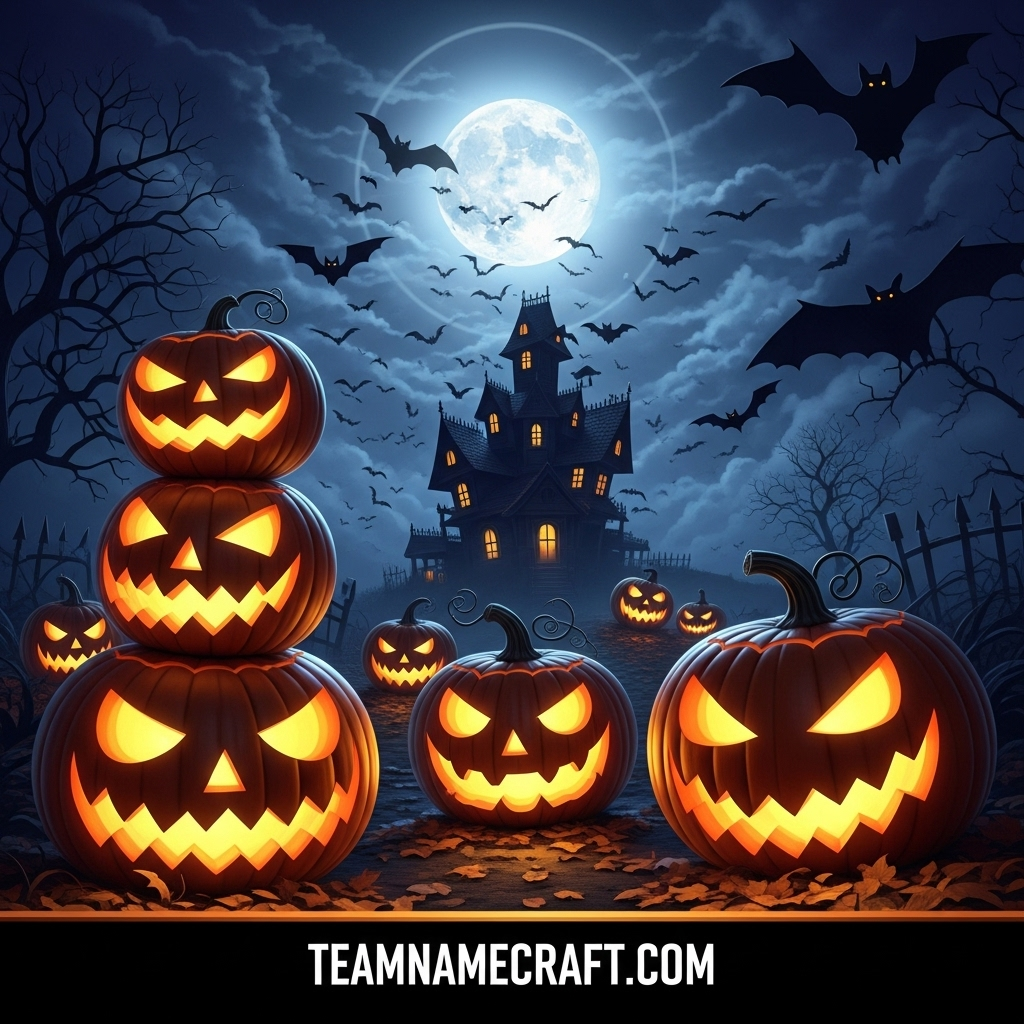 Halloween Team Names 2025