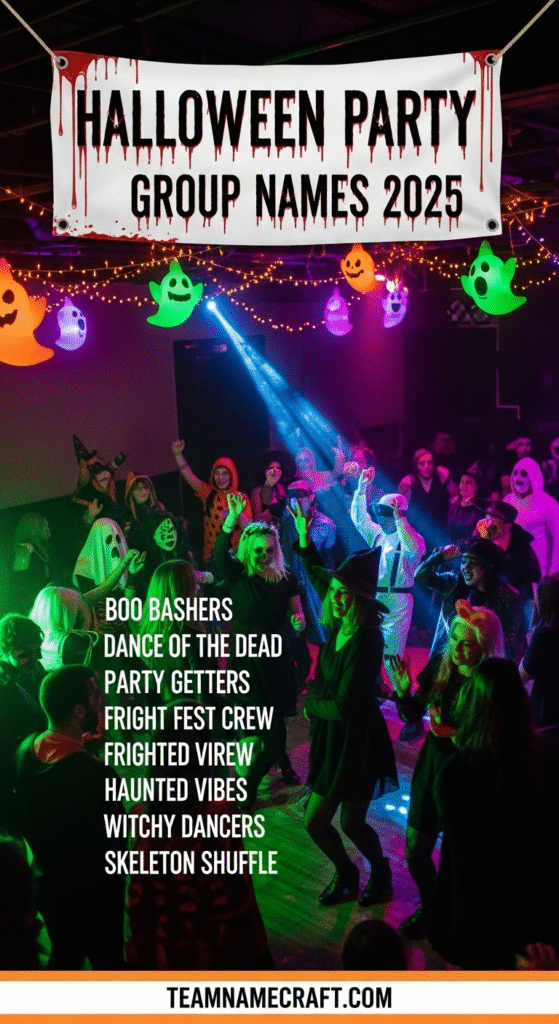 Halloween Party Group Names