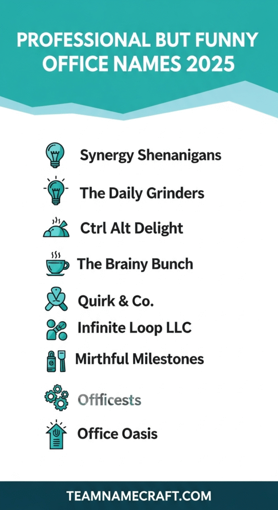 Professional But Funny Office Names