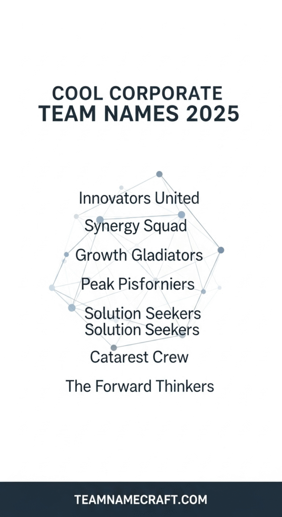 Cool Corporate Team Names