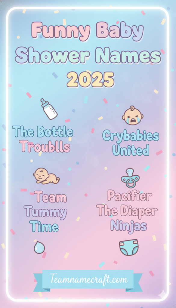 Funny Baby Shower Names