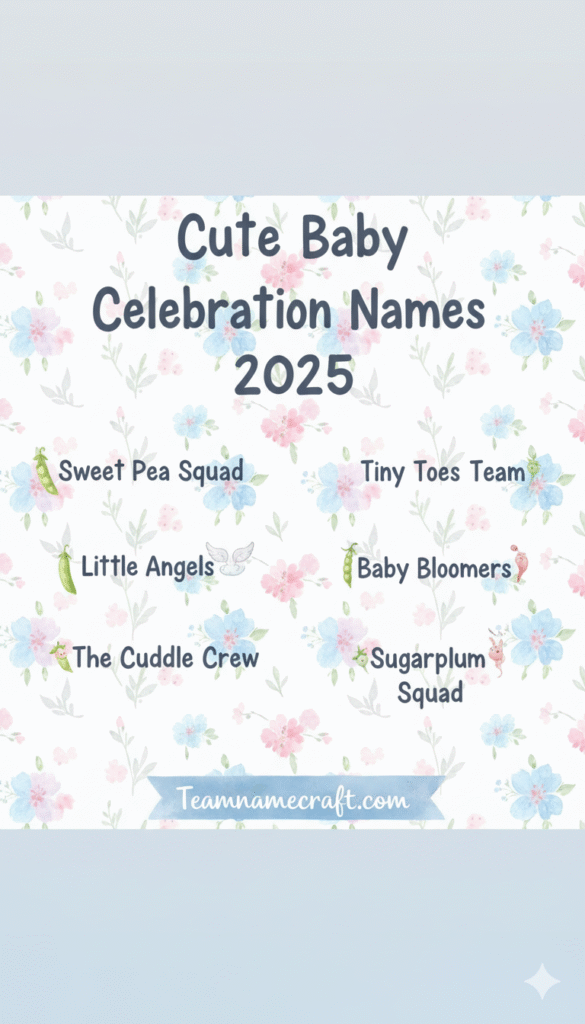 Cute Baby Celebration Names