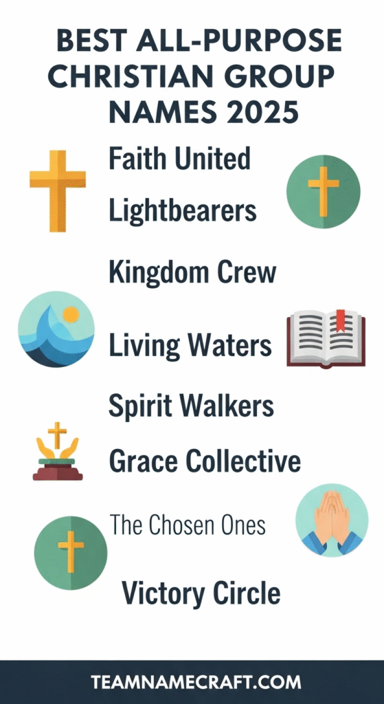 Best All-Purpose Christian Group Names