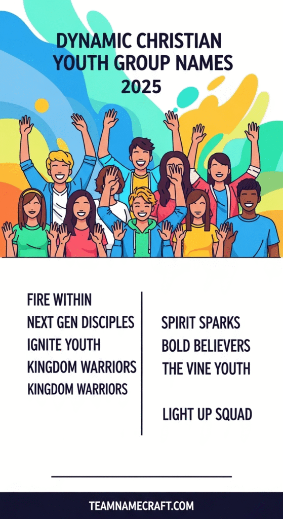 Dynamic Christian Youth Group Names