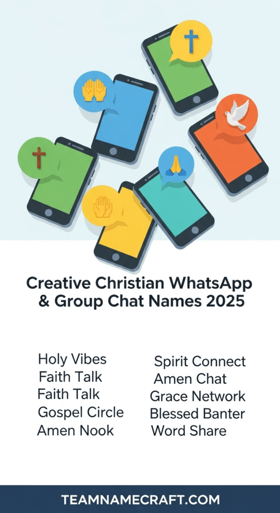 Creative Christian WhatsApp & Group Chat Names