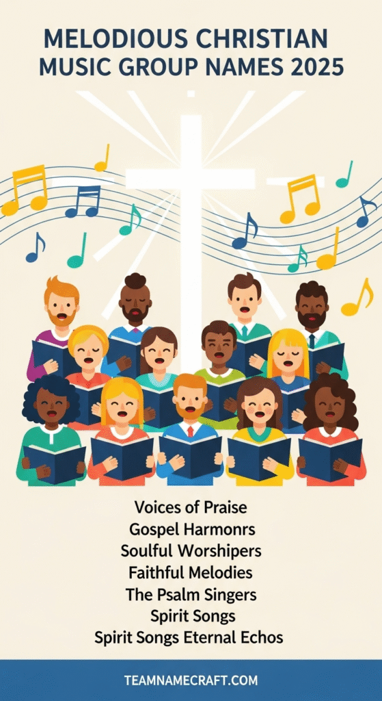 Melodious Christian Music Group Names