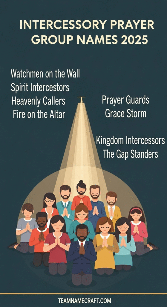 Intercessory Prayer Group Names