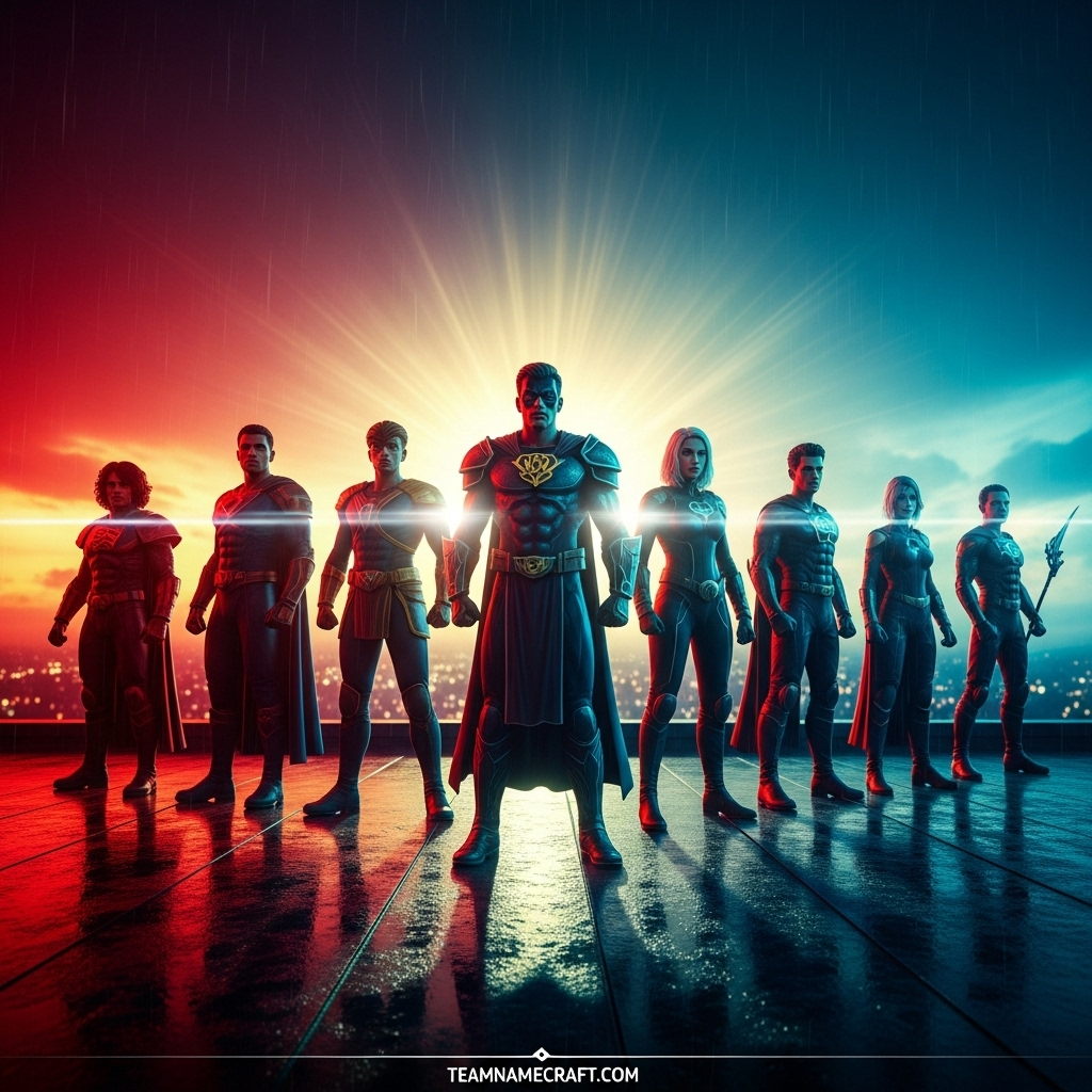 Marvel team names