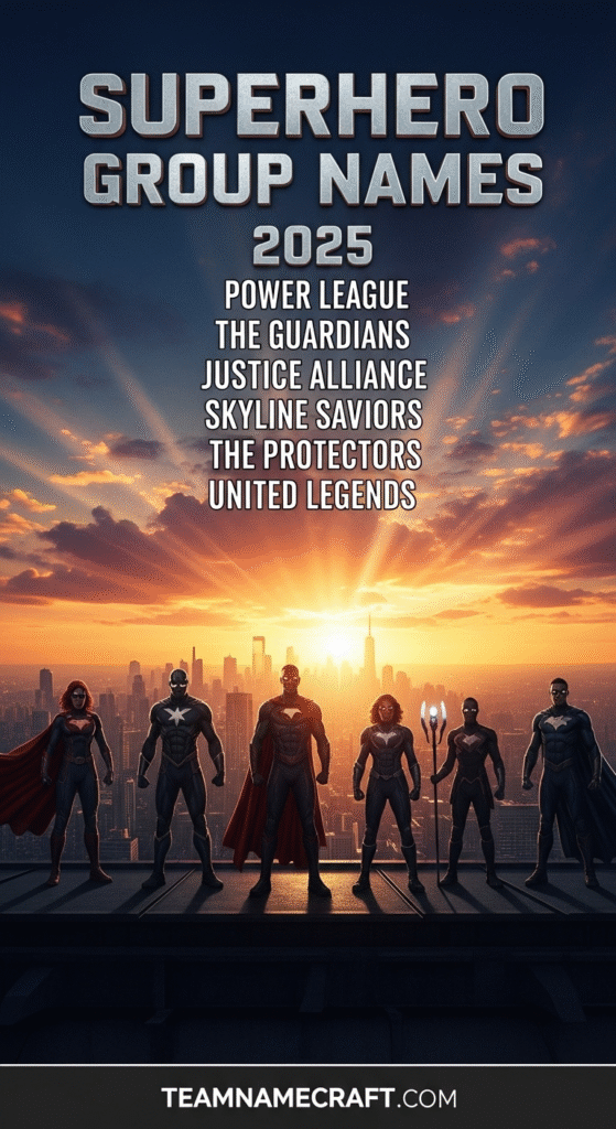 Best Marvel Team Names