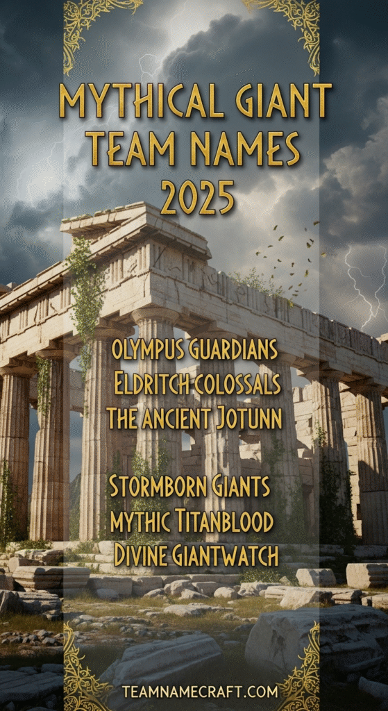 Mythical Giant Names