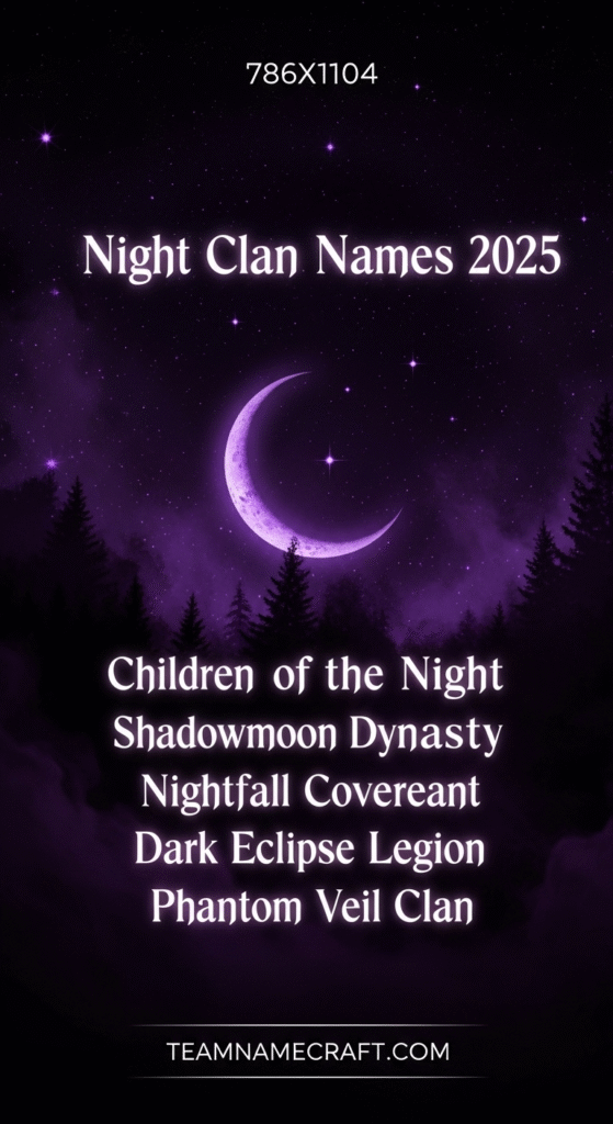 Night Clan Names