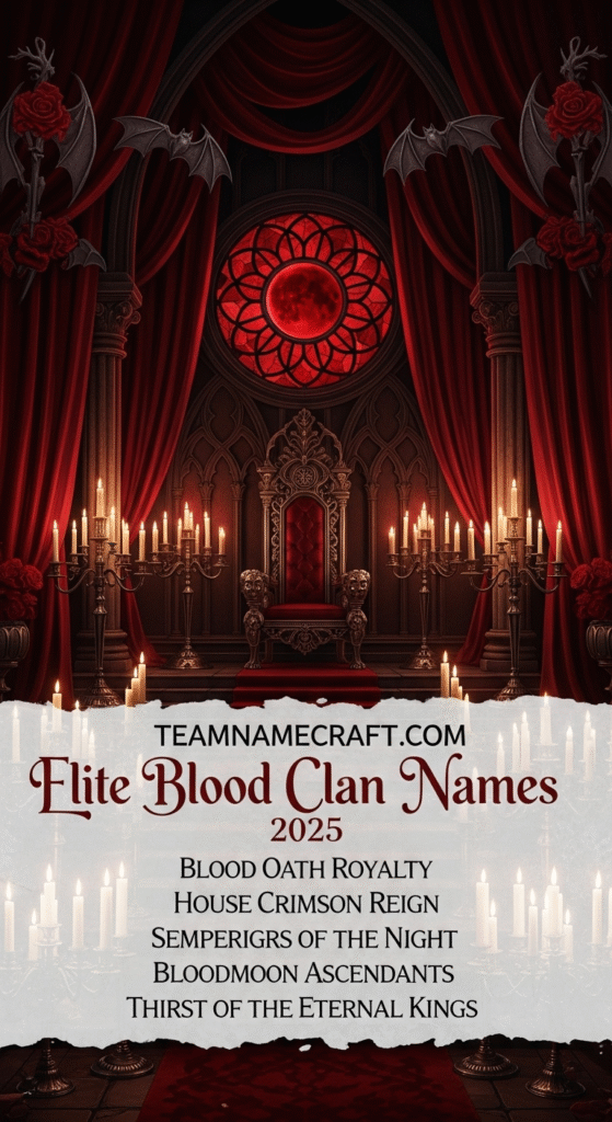 Team Names that Mean Blood