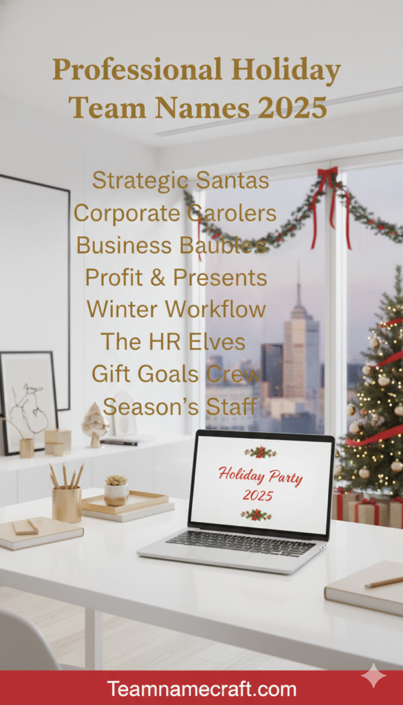 Holiday Office Competition Names