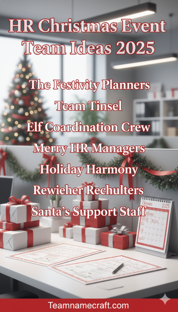 HR Christmas Event Team Ideas