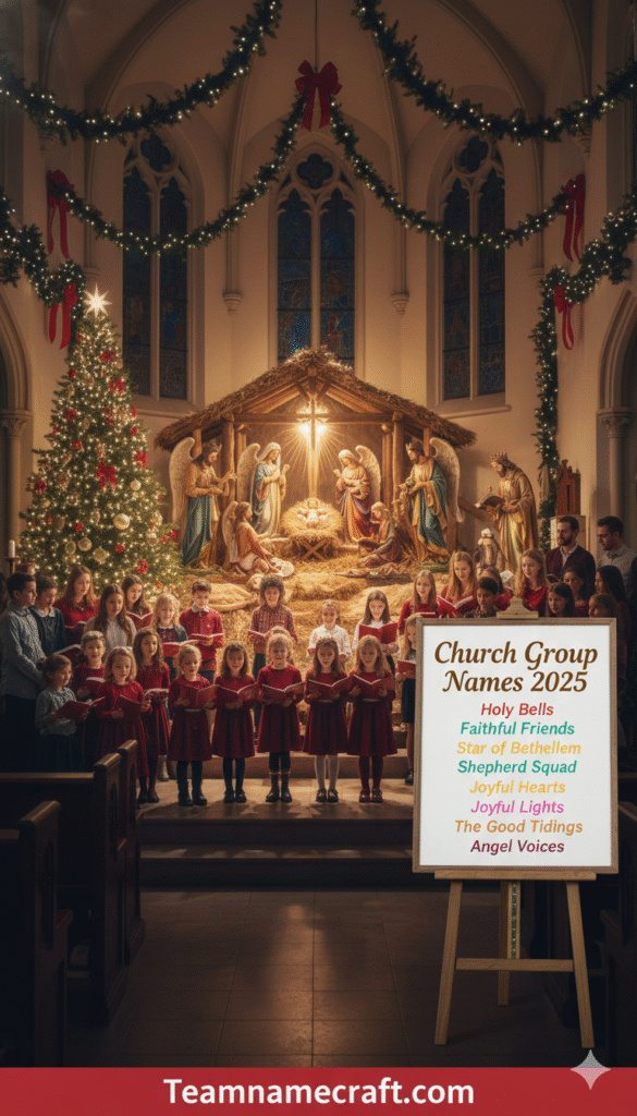 Church Christmas Team Names