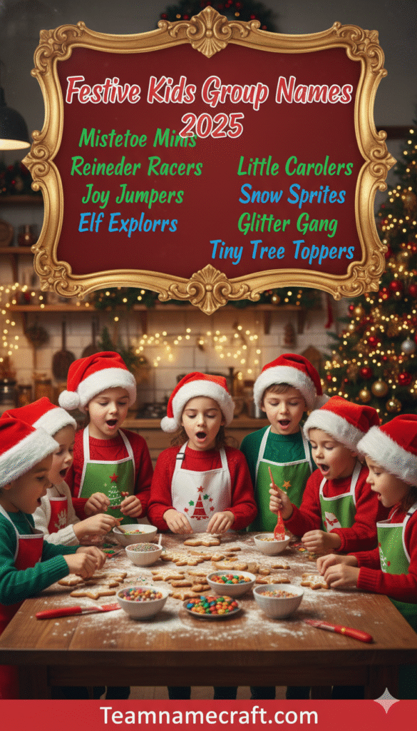 Festive Kids Group Names