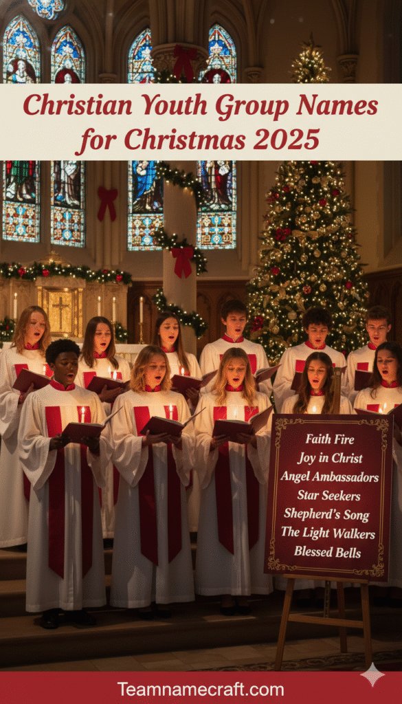 Nativity & Angel Themed Team Names