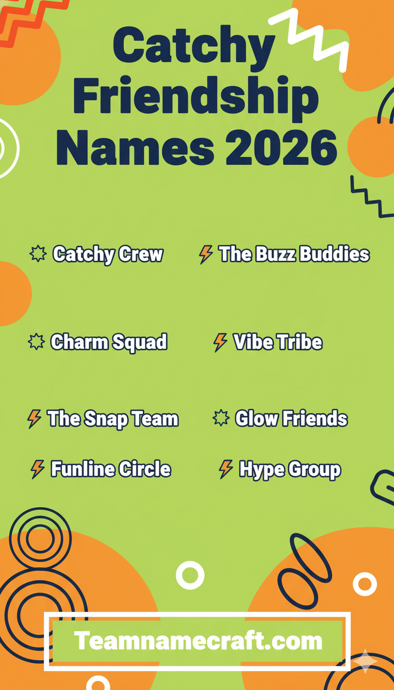 Catchy Friendship Names