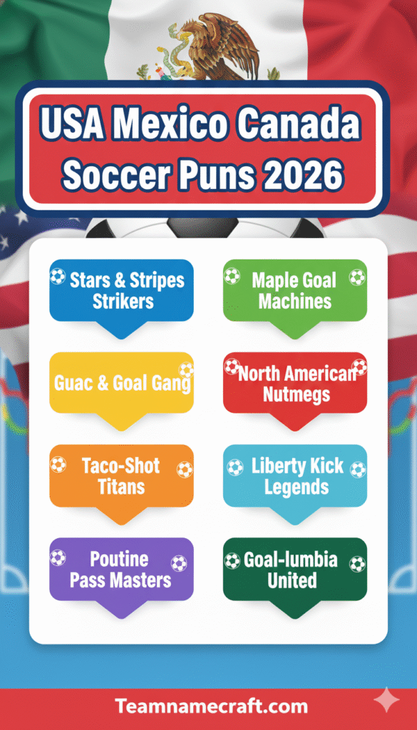 USA Mexico Canada Soccer Puns