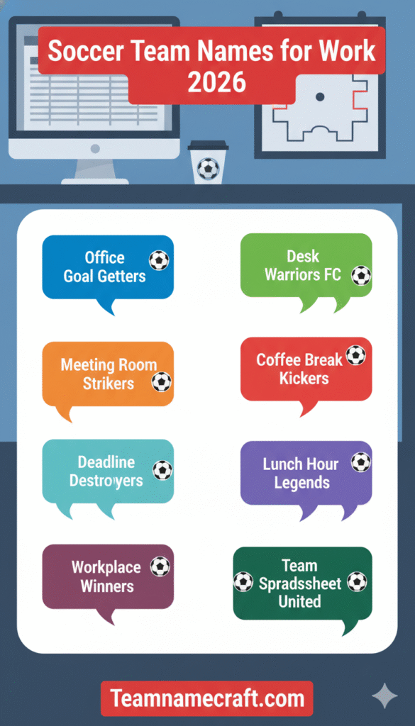 Soccer Team Names for Work Pools