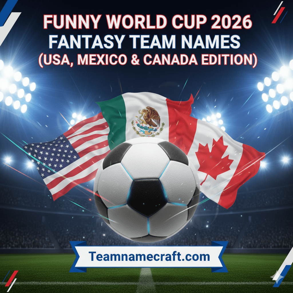 World Cup 2026 fantasy names