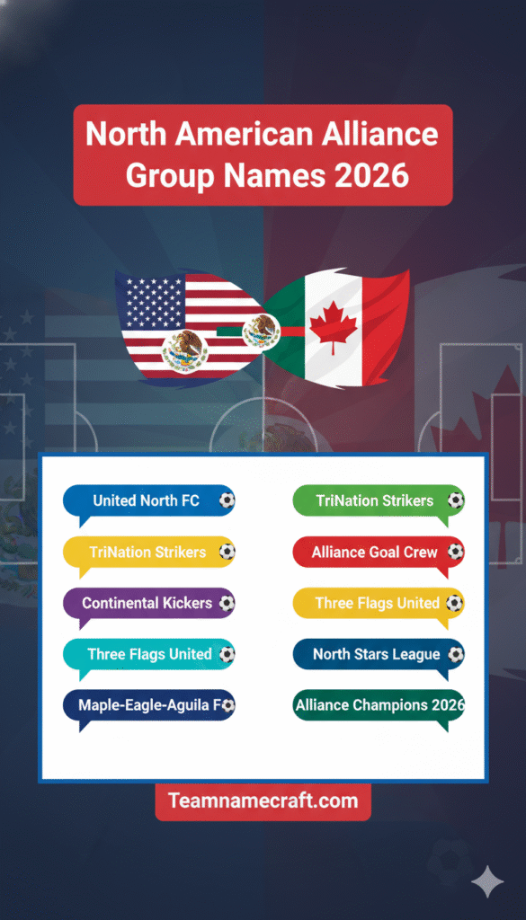 North American Alliance Group Names