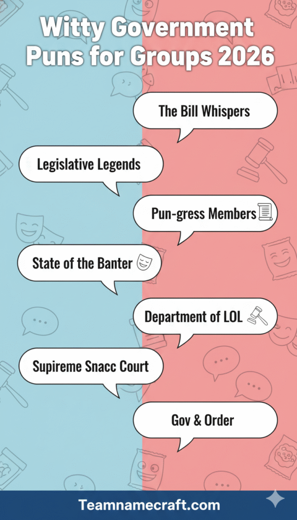 Witty Government Puns