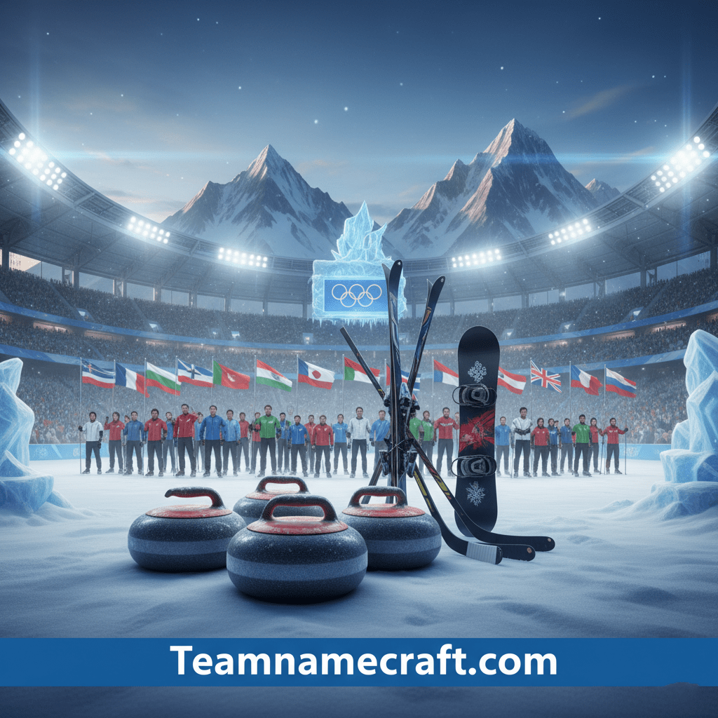 Winter Olympics Team Names for 2026
