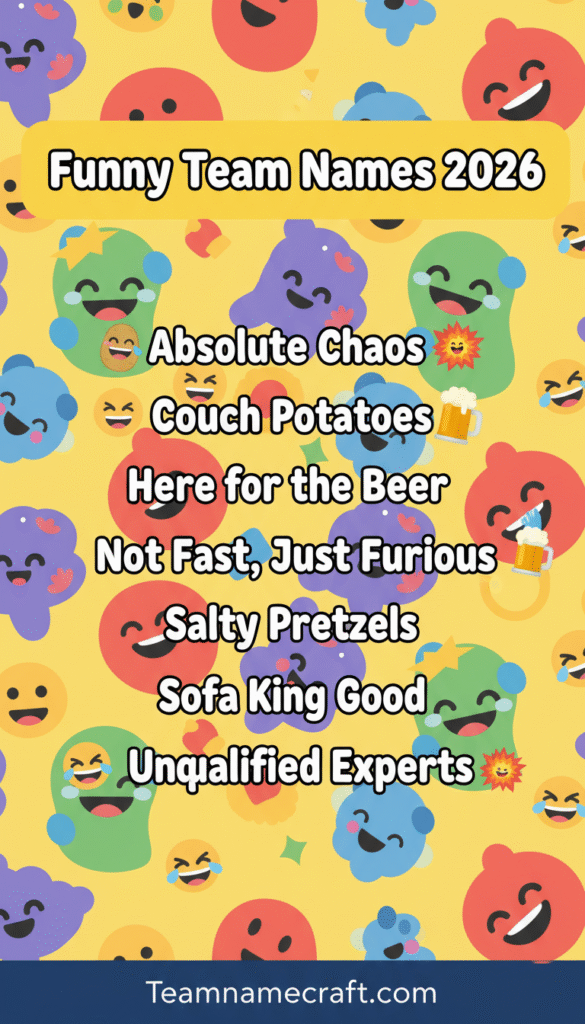Funny Team Names