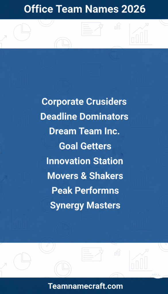 Office Team Names