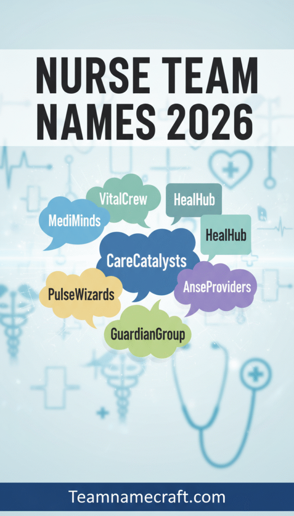 NURSE TEAM NAMES