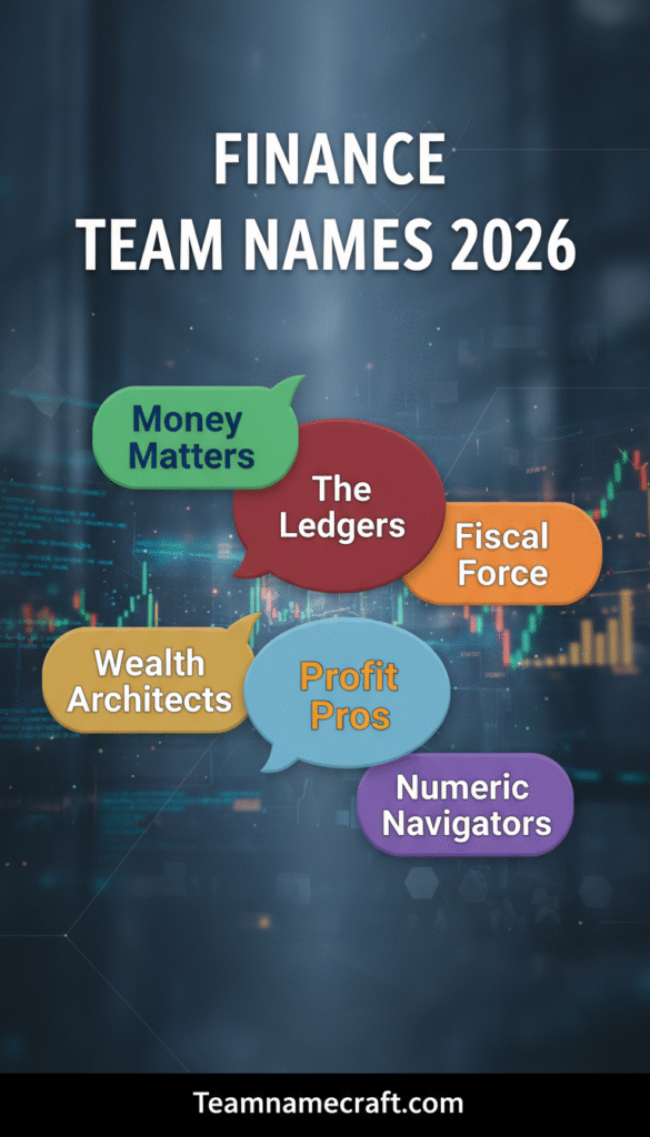 FINANCE TEAM NAMES