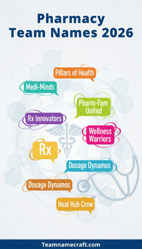 PHARMACY TEAM NAMES